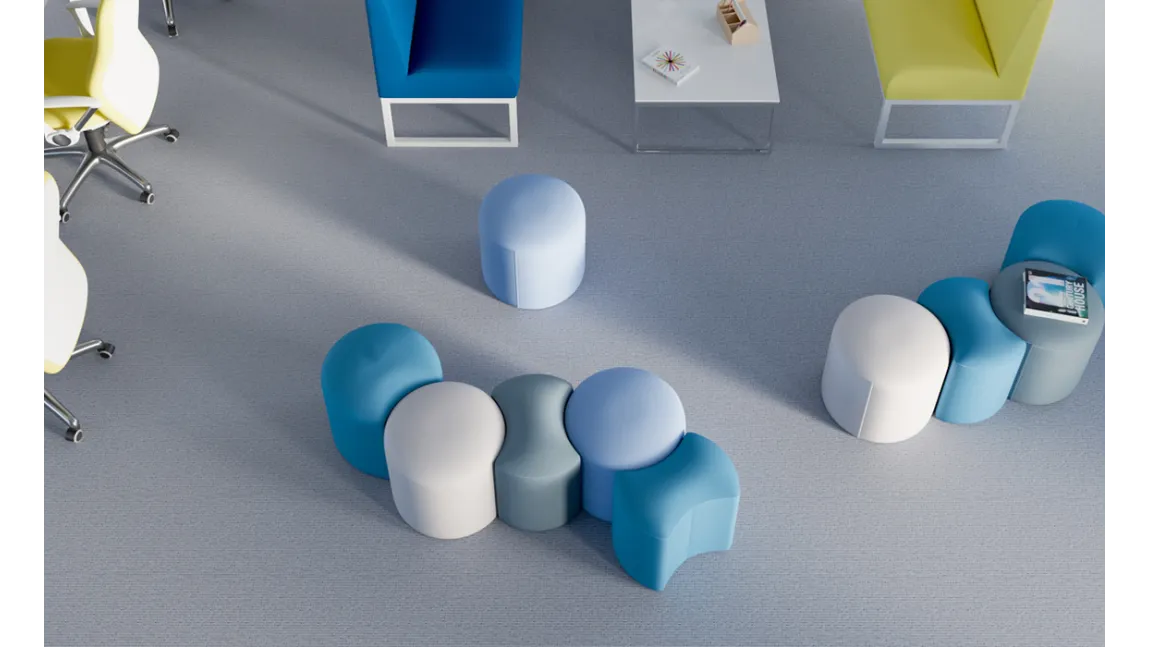Poufs modulaires