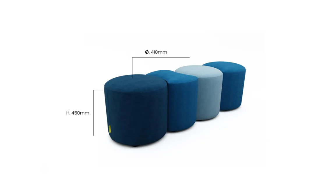 Poufs modulaires